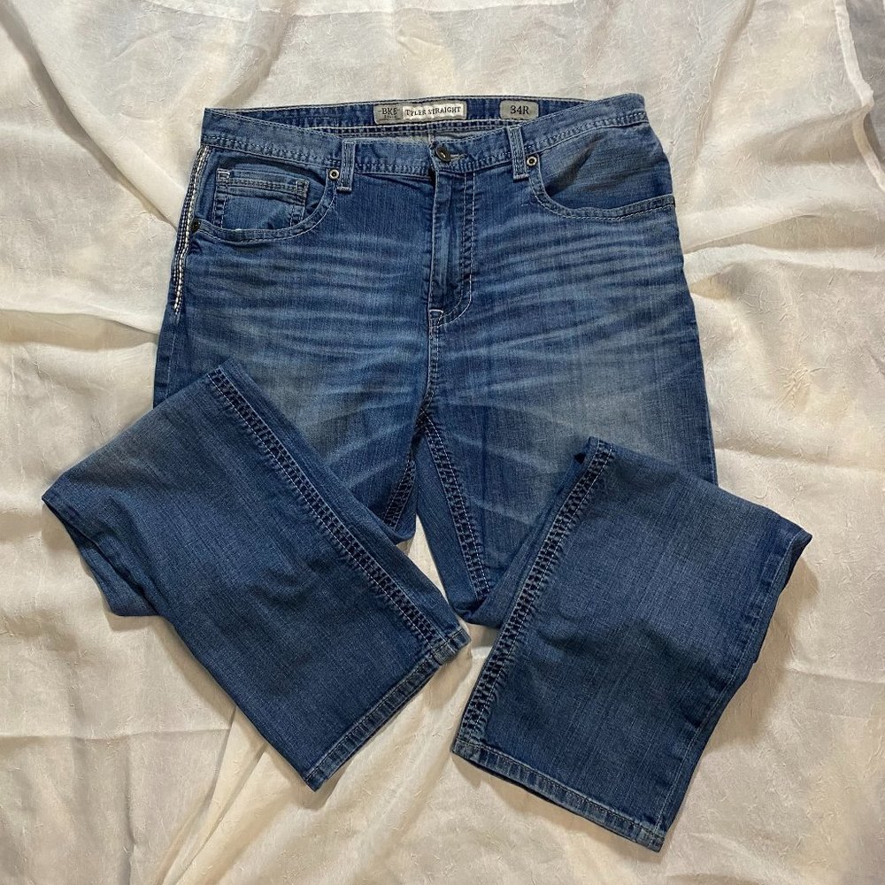 BKE ~ Tyler Straight Stretch Jean ~ 34R